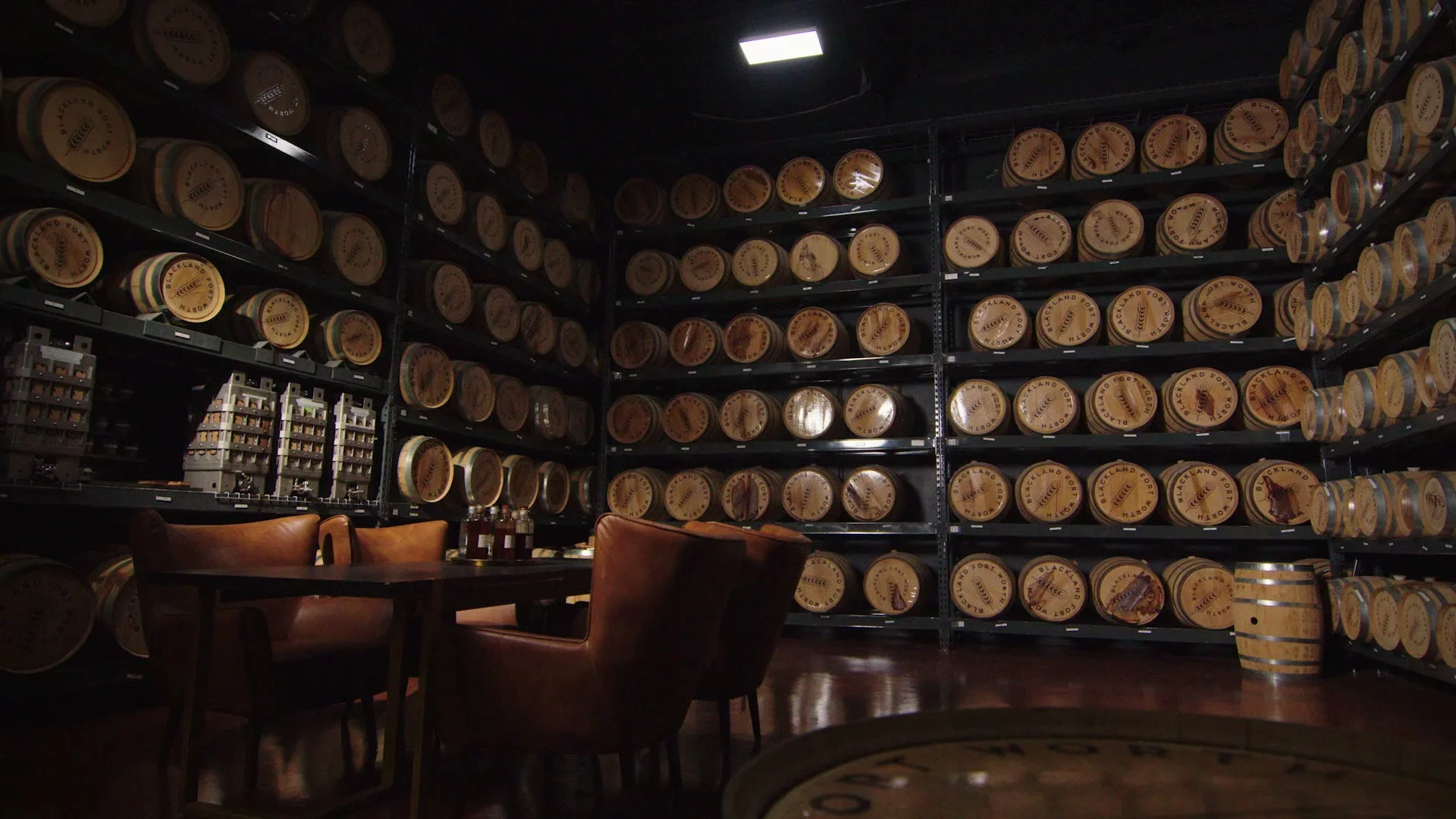 Preview of the Blackland custom whiskey barrel workshop
